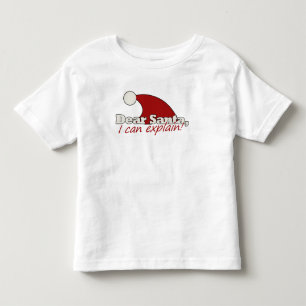 Camiseta Infantil Caros Papais noeis que posso explicar