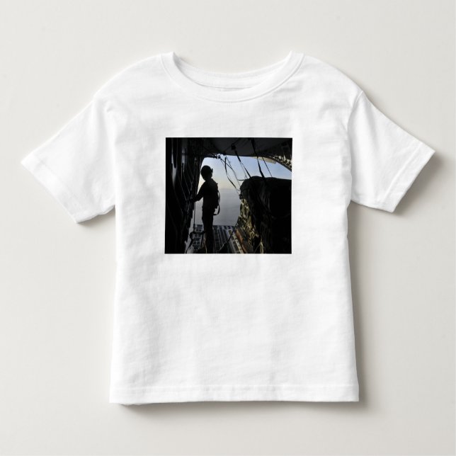 Camiseta Infantil Carregador da Força Aérea dos EUA (Frente)