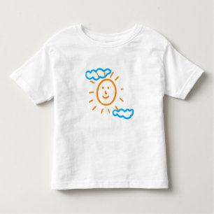 Camiseta Infantil Carregar Crianças de Desenho Transformando Trabalh
