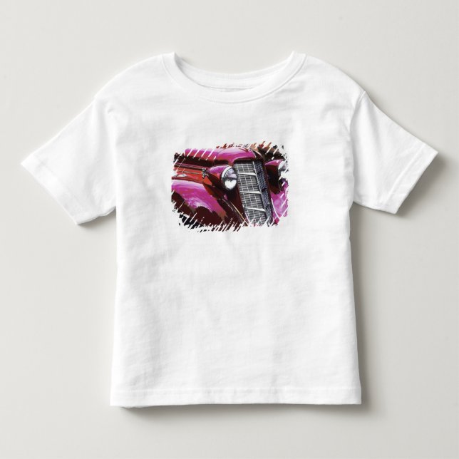 Camiseta Infantil Carro clássico: Auburn (Frente)