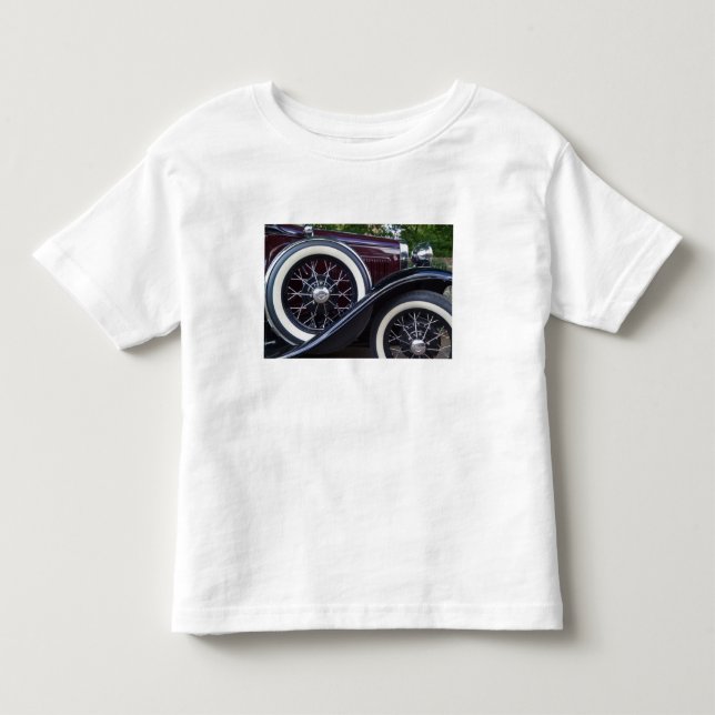 Camiseta Infantil Carro Clássico Ford A 1930 (Frente)