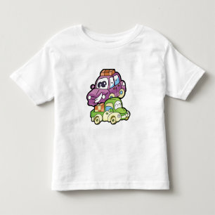 Camiseta Infantil Carro e caminhão de sorriso