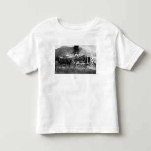 Camiseta Infantil Carro puxado a cavalo