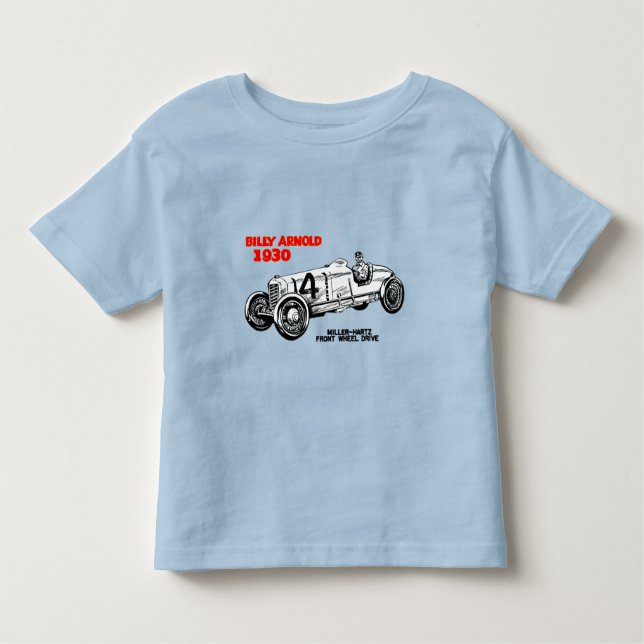 Camiseta Infantil Carro Vintage Race 1930 (Frente)