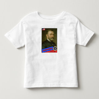 Camiseta Infantil Cartão de beisebol de Ulysses S. Grant