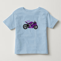 Cartografia de motocicletas de esporte roxo