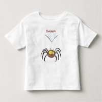 Cartografia engraçada e fofa da aranha