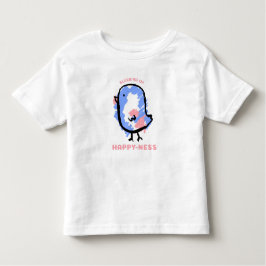 Camiseta Infantil Cartoon Bluebird