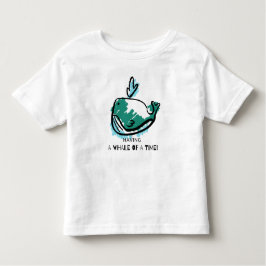 Camiseta Infantil Cartoon de Baleia