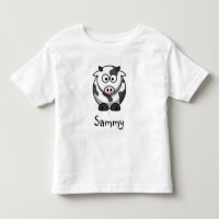 Cartoon de Vaca Cuta Personalizado