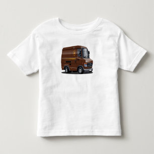Camiseta Infantil Cartum de entrega