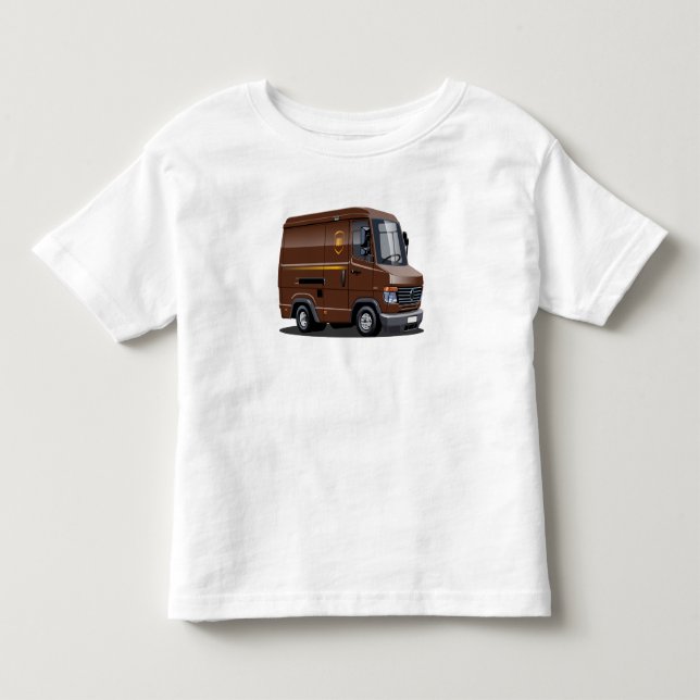 Camiseta Infantil Cartum de entrega (Frente)