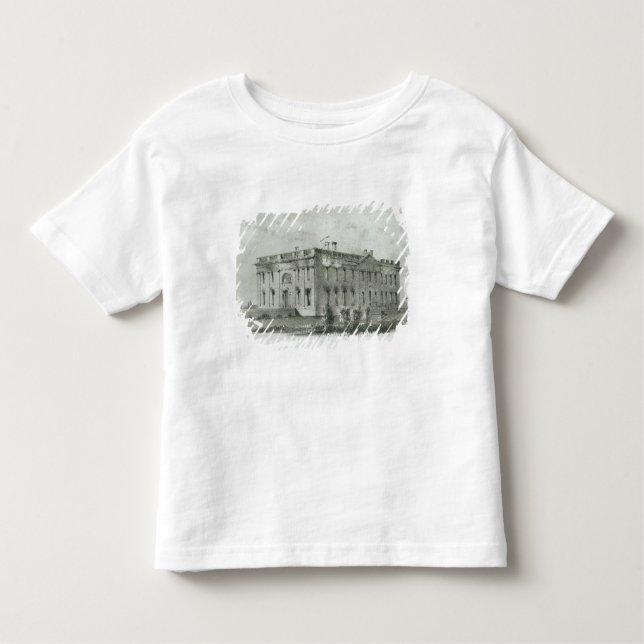 Camiseta Infantil Casa Após do presidente sua destruição (Frente)
