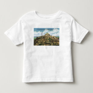 Camiseta Infantil Casa da cimeira, opinião da torre dos observadore