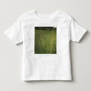 Camiseta Infantil Casa da quinta com árvores de vidoeiro, 1900