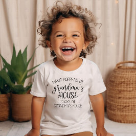 Camiseta Infantil Casa da Vovó