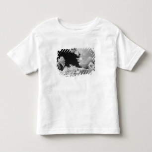 Camiseta Infantil Casa das Florida Keys e suas palmeiras, EUA.