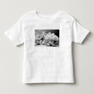 Camiseta Infantil Casa das Florida Keys e suas palmeiras, EUA. 2
