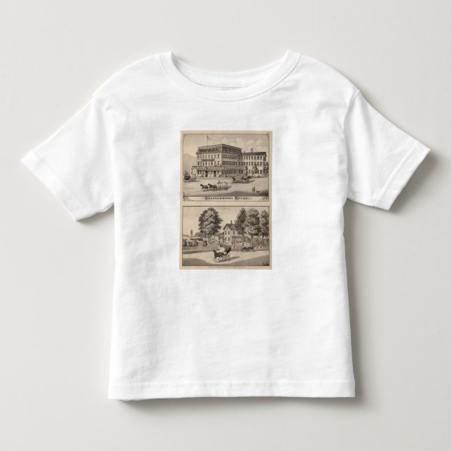 Camiseta Infantil Casa de Brattleboro (Frente)