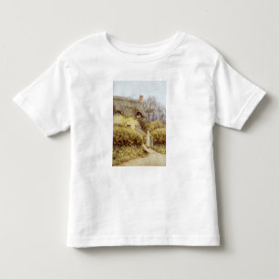 Camiseta Infantil Casa de campo perto da água fresca