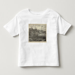 Camiseta Infantil Casa de Coleman, parque de Asbury, NJ