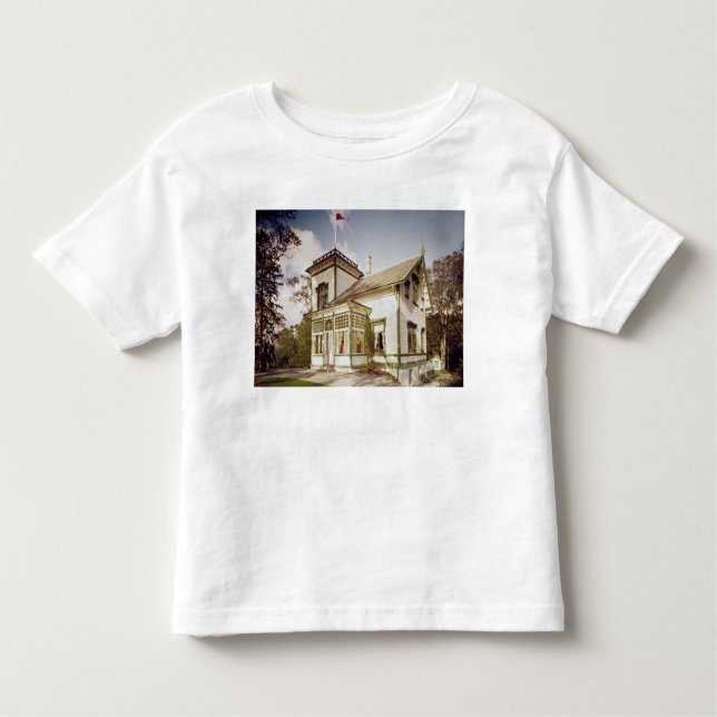 Camiseta Infantil Casa de Edvard Grieg (Frente)