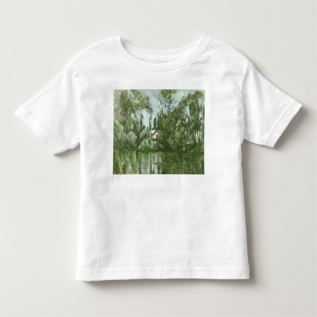 Camiseta Infantil Casa de Paul Cezanne | nos bancos do Marne, 18 (Frente)
