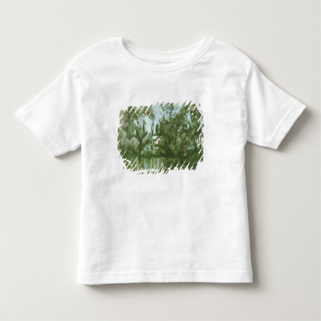 Camiseta Infantil Casa de Paul Cezanne | nos bancos do Marne, 18 (Frente)