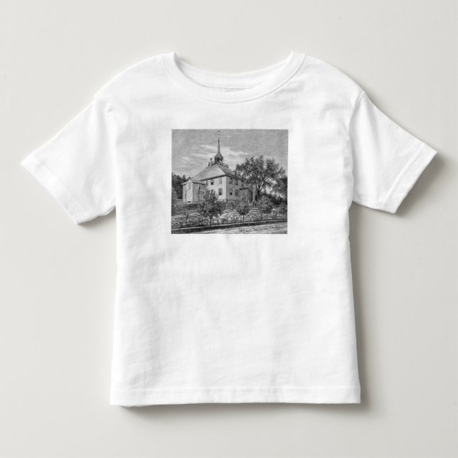 Camiseta Infantil Casa de reunião em Hingham (Frente)