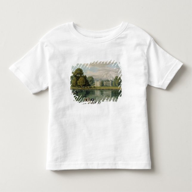 Camiseta Infantil Casa de Sion, gravada por Robert Havell (Frente)