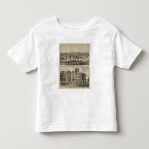 Camiseta Infantil Casa de soldados do voluntário dos enfermos