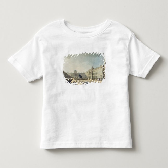 Camiseta Infantil Casa de Somerset, costa, 'do Microcos de Ackermann (Frente)