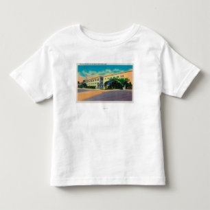 Camiseta Infantil Casa Del Rey Hotel na praia, Santa Cruz