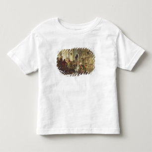 Camiseta Infantil Casa do café do otomano, 1862 (litho da cor)