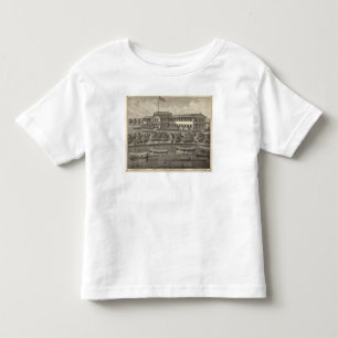 Camiseta Infantil Casa do lago, lago spring, NJ