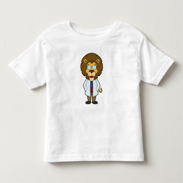 Camiseta Infantil Casaco do Doutor Lion (Frente)