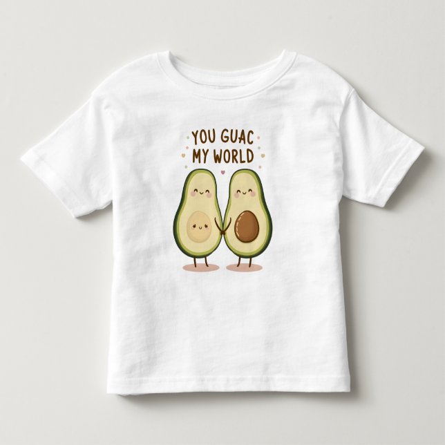 Camiseta Infantil Casal Cute Avocado (Frente)