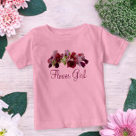 Camiseta Infantil Casamento da Festa Bridal da Rapariga da Flor<br><div class="desc">Trate sua garota e suas madrinhas para combinar camisas de noiva! Apenas adicione o nome deles e faça com que os seus convidados de casamento saiam com a sua beleza.</div>