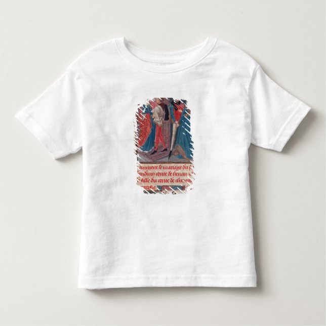 Camiseta Infantil Casamento de Baldwin VI e Marie (Frente)
