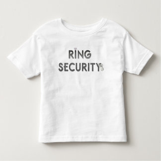 Camiseta Infantil Casamento "RING SECURITY"
