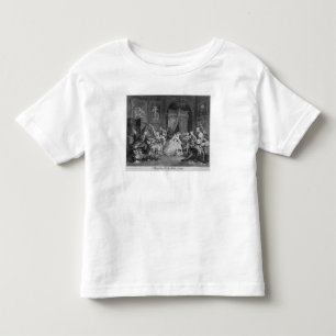 Camiseta Infantil Casamento um modo do la, placa IV, Toilette, 1745