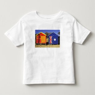 Camiseta Infantil Casas de Banho, Praia de Middle Brighton, Porto 2