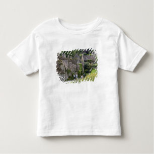 Camiseta Infantil Cascas de pedra de algodão na aldeia