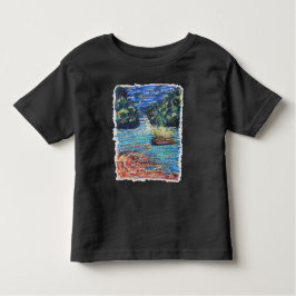 Camiseta Infantil Cascata Colorida
