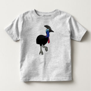 Camiseta Infantil Cassowary do sul