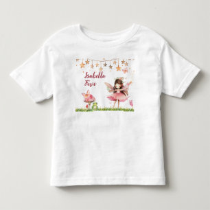 Camiseta Infantil Castelo de Contos de Fadas para Meninas Sapo Cogum