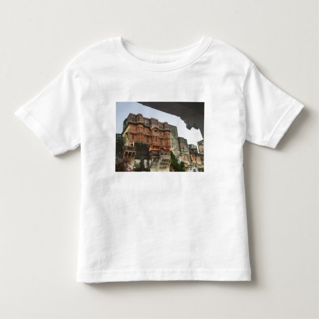 Camiseta Infantil Castelo de Dentro Royal Ghanerao, Rajasthan, Índia (Frente)