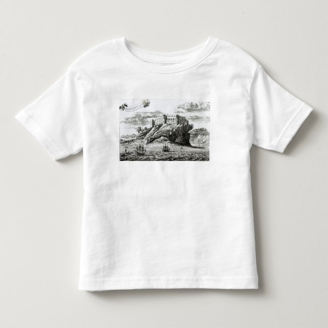 Camiseta Infantil Castelo de Dunnottar (Frente)