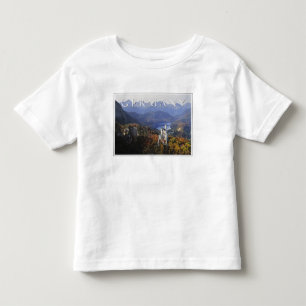 Camiseta Infantil Castelo de Neuschwanstein Alemanha, Baviera