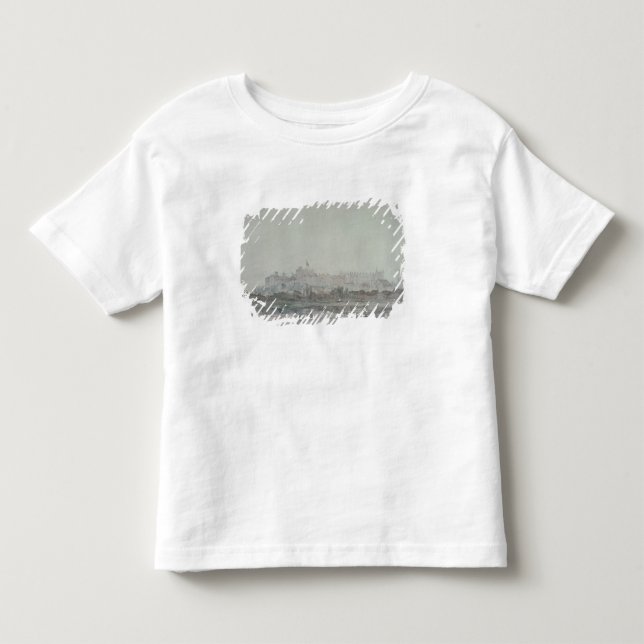 Camiseta Infantil Castelo do rio, 19 de John Constable | Windsor (Frente)